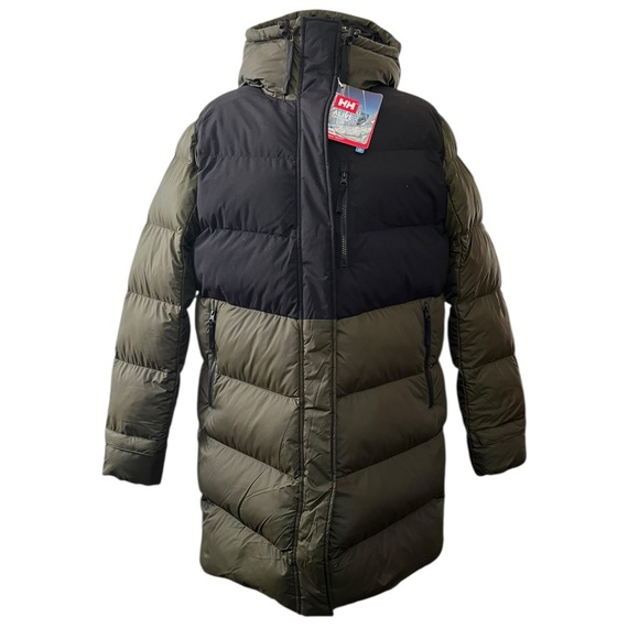 Helly Hansen Womens Explorer Puffy Parka Utility Green  NWT Size XL - Picture 7 of 16